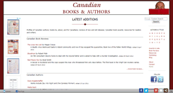 Desktop Screenshot of canadianauthors.net